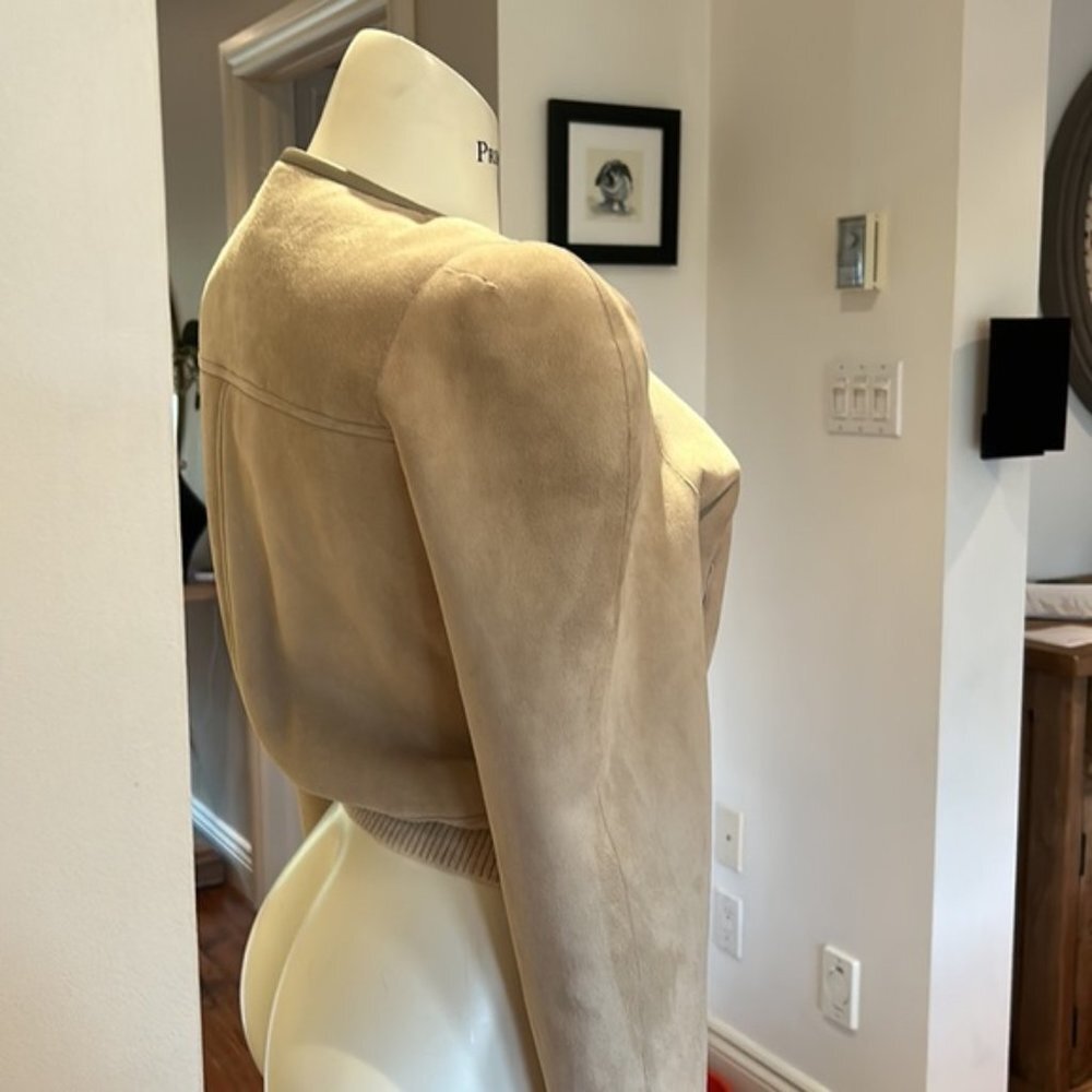 ❌❌SOLD❌❌ISABEL MARANT ETOILE Boden shearling reversible jacket US 8 - Picture 13 of 17